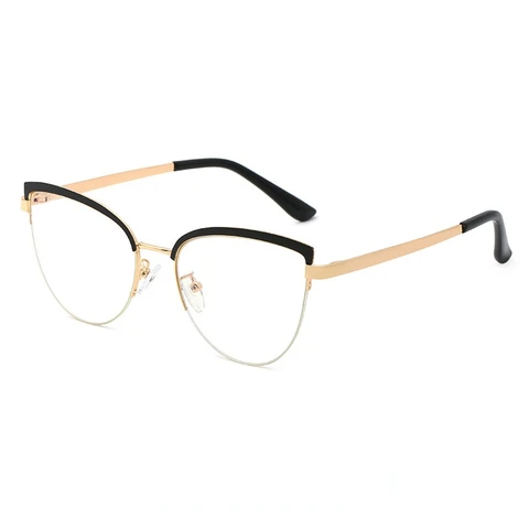 Женские очки «кошачий глаз» с защитой от синего света, прозрачная оправа для компьютерных очков, оптические очки, прозрачные очки для женщин