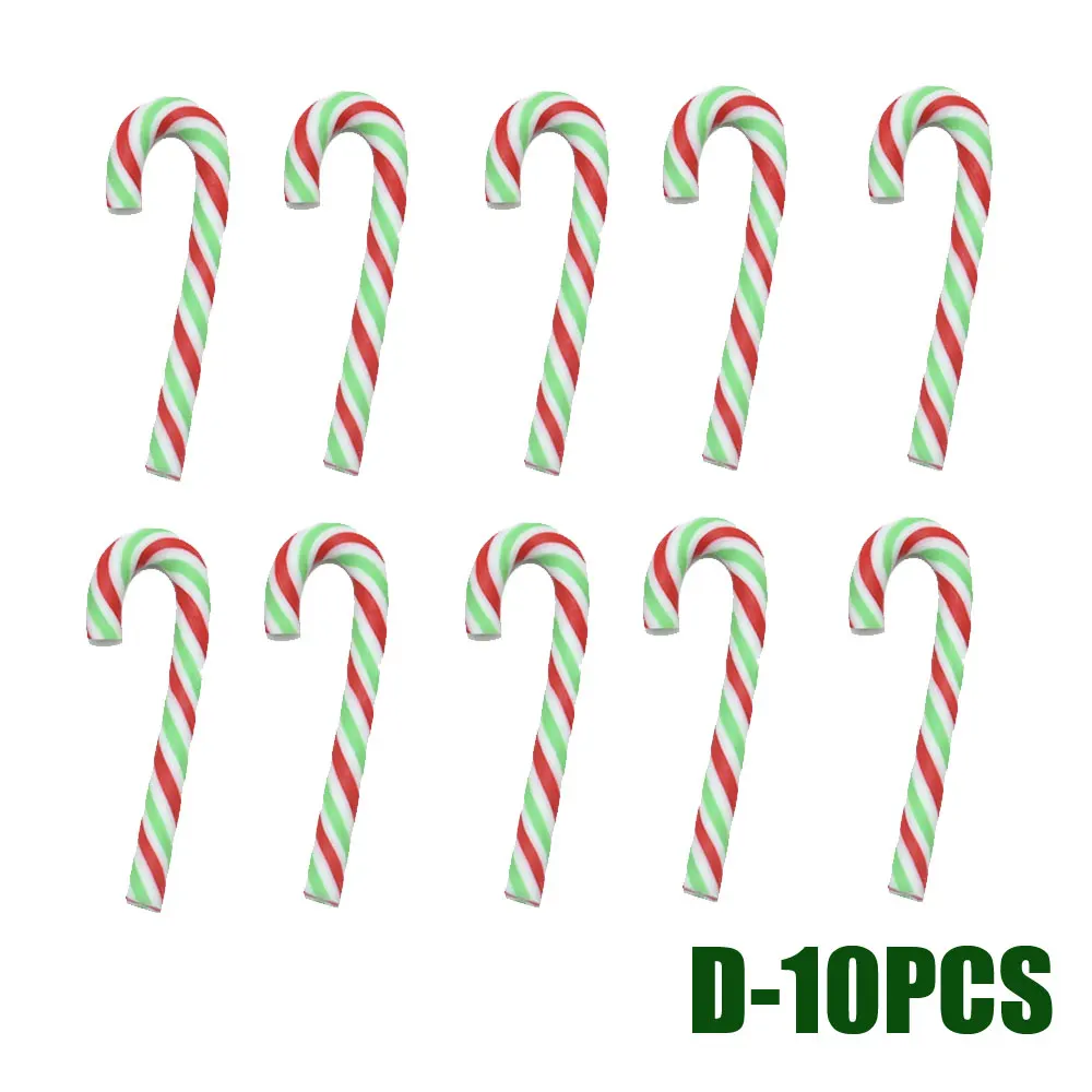 

Набор из 10 глиняных подвесок в форме рождественских пряников