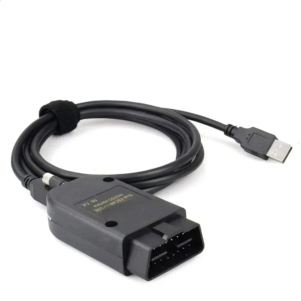Фото Новейший диагностический кабель V25.3 ForVcsS ForVaGCOM Scanner HEX/hex V2 OBD V24.7 FOR V-w/AUDI/Skod Seat software Unlimited VlNs №2
