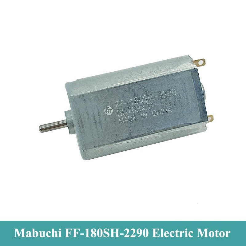 

Mabuchi FF-180SH-2290 Mini 180 Motor DC 2.4V-6V 12000RPM High Speed Precious Metal Brush Micro 20mm Motor DIY Electric Shaver