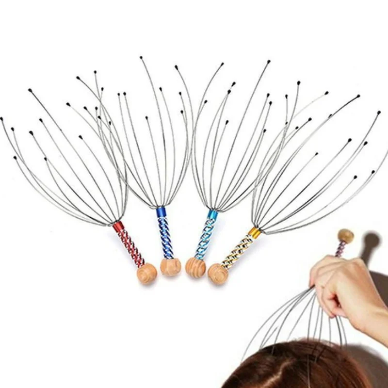 

Stress Relax Massage Massager Head Neck Scalp Equipment Effective Relieving Fatigue ce