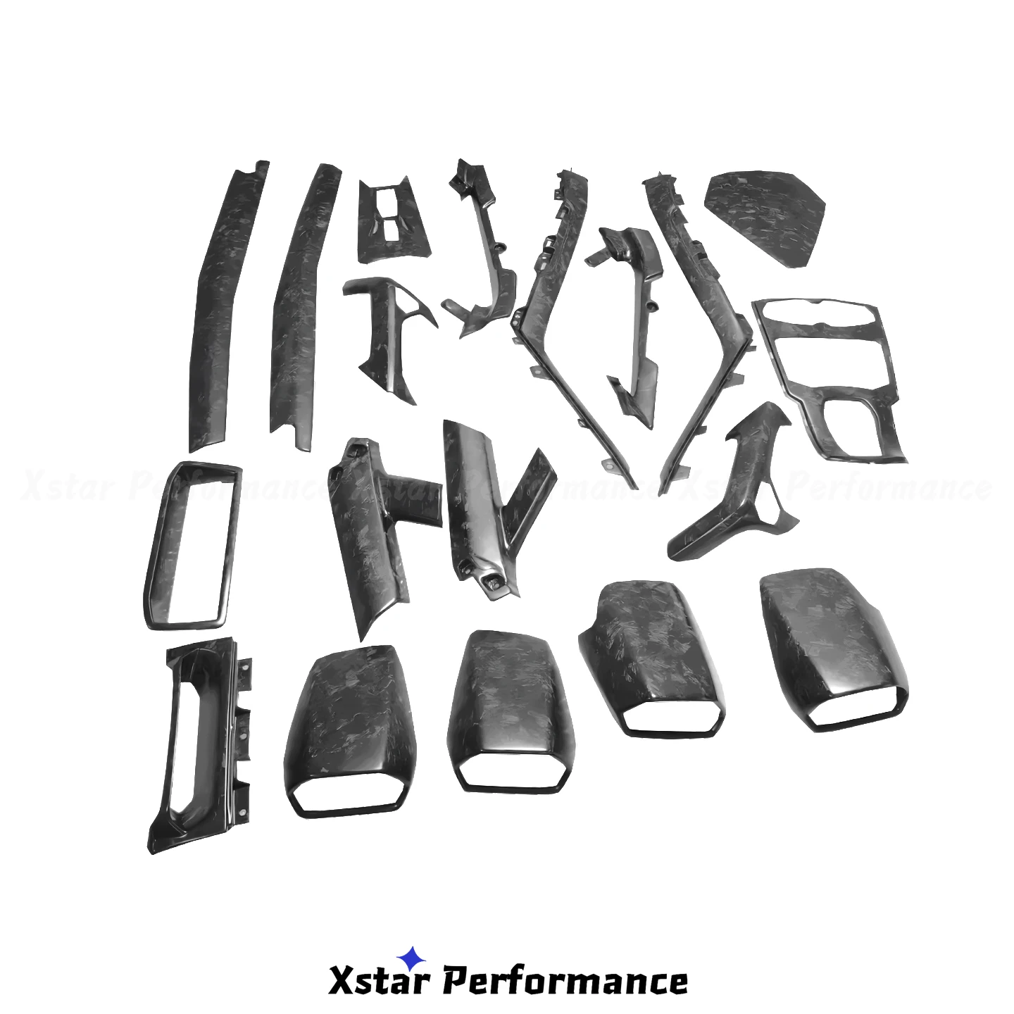 Trockener matt geschmiedeter Kohlefaser-innenpo4 (er400) для Lamborghini Huracan LP610-4 LP580 EVO