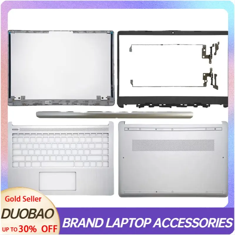 

For the new HP 14-DQ 14-DR 14S-DR 14S-FR 14S-FQ TPN-Q221 Q242 LCD Back Cover Front Cover Palm Hinge Cover Back Cover