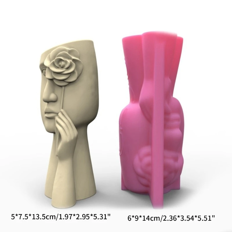 Силиконовая форма для изготовления цветочных горшков