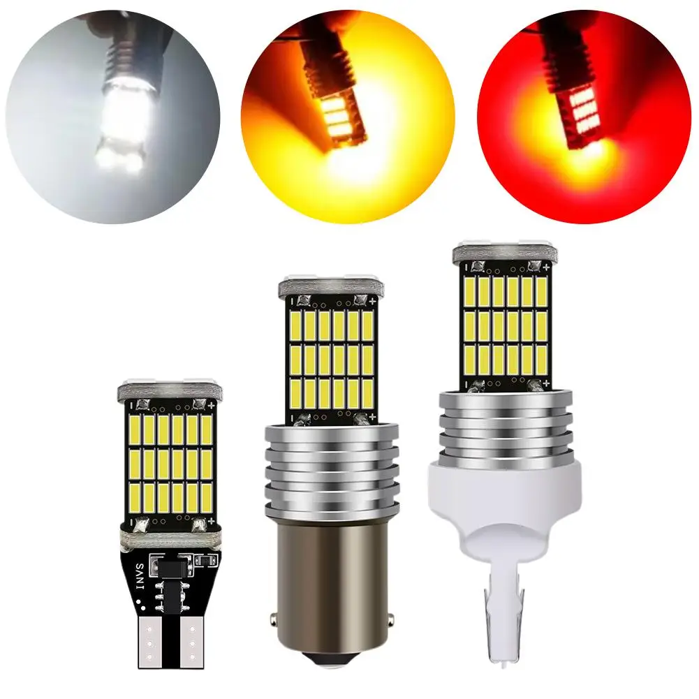 T15 4014 45SMD Авто светодиодный фонарь заднего хода с декодированием Высокий