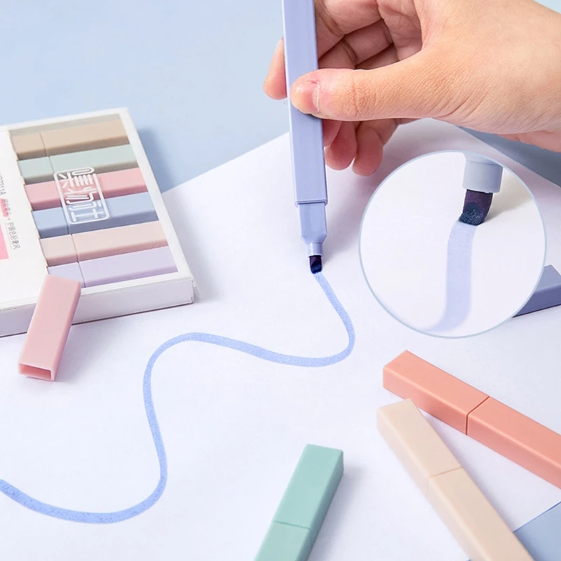 

6 шт./набор, маркеры для творчества, 6 цветов