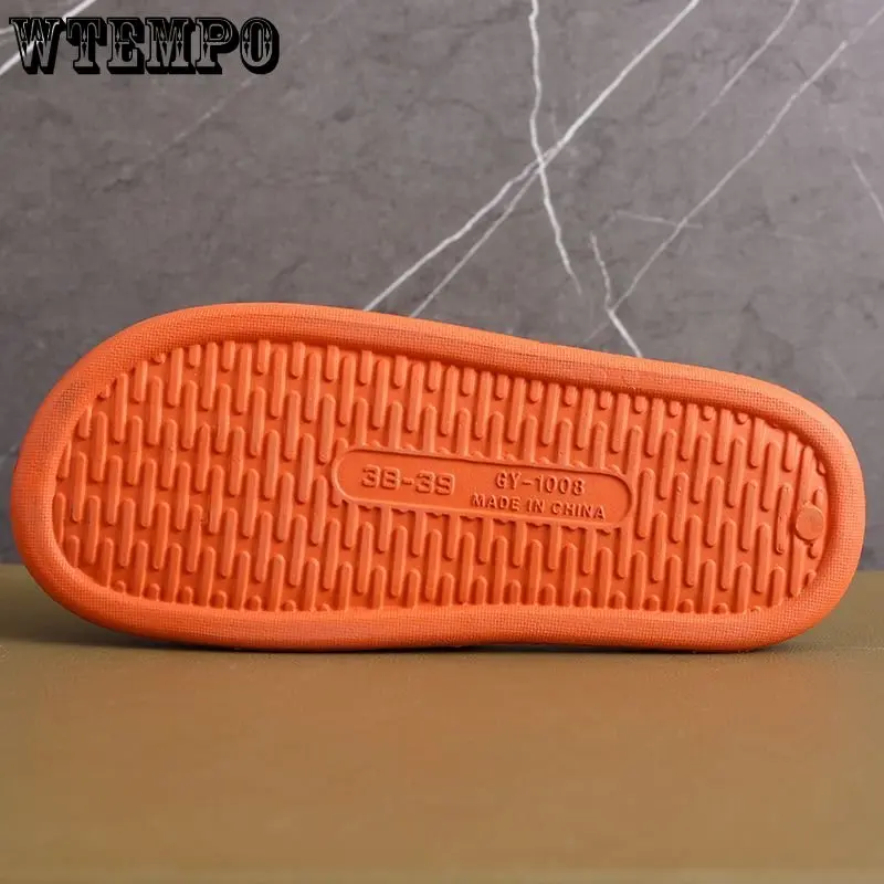 WTEMPO Women Comfortable Bathroom Slipper EVA Shower Slides Sandals Pool Flip Flop Summer Anti-slip Shoes Wholesale Dropshipping