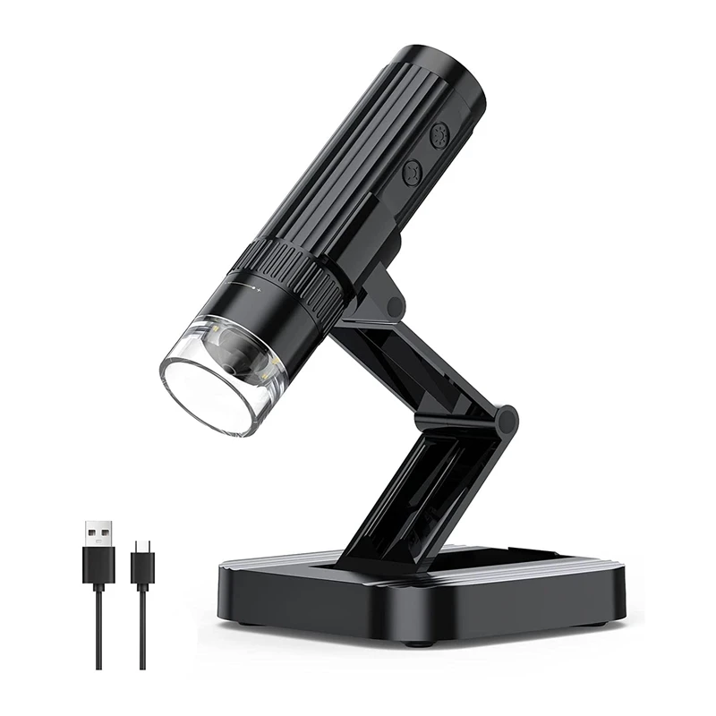 

1 PCS Wireless Digital Microscope 50X-1000X Magnification Portable Mini Microscope Camera Coin Magnifier