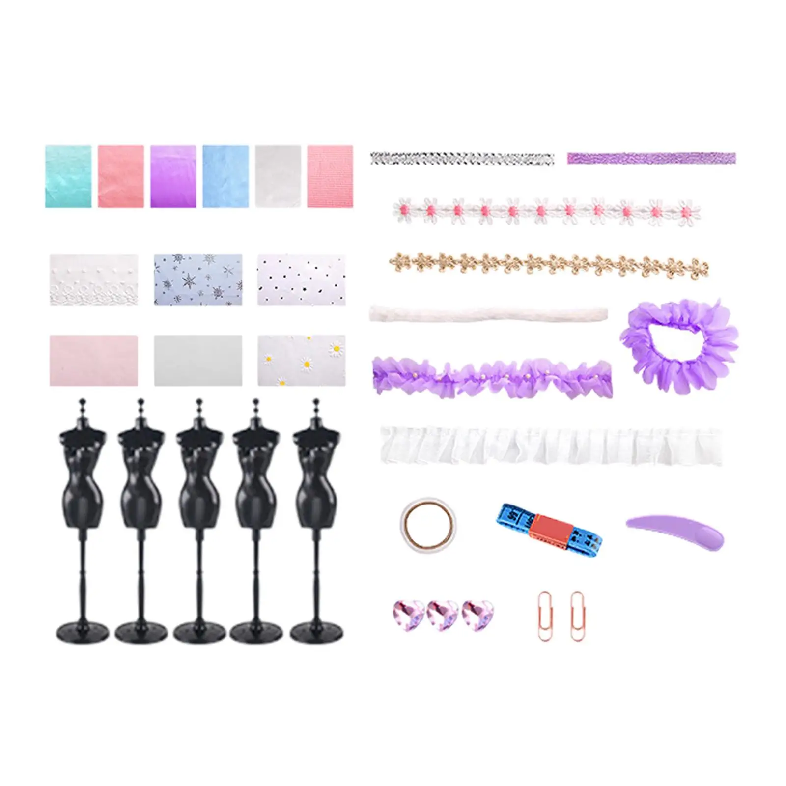 

DIY Dolls Tutu Dress Change Dress Girls' Toys Princesses Mini Dress Toys Hobbies for Halloween Gift Children Kids