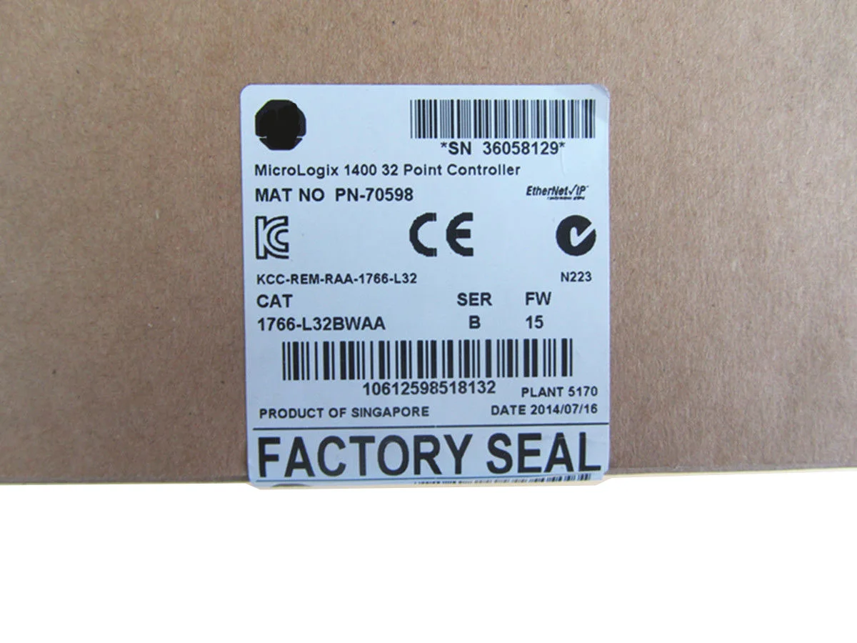 

New Original In BOX 1766-L32BWAA 1766L32BWAA {Warehouse stock} 1 Year Warranty Shipment within 24 hours