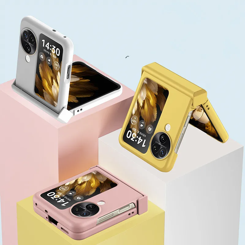 Модная яркая Петля из поликарбоната для OPPO Find N3 Flip Чехол 2023 N3Flip Cover N2 oppo n2flip