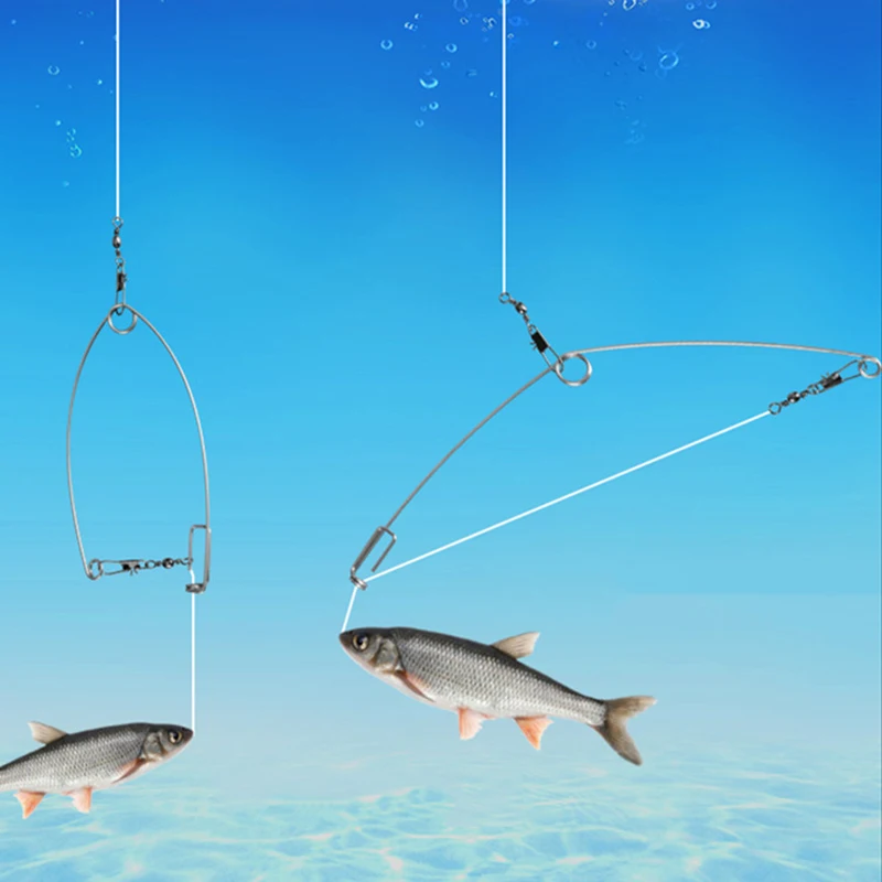 1 шт. рыболовный крючок из нержавеющей стали |