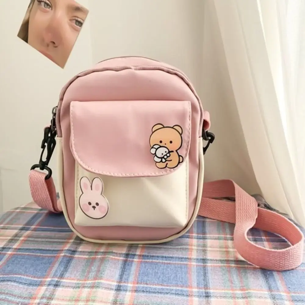 Маленькая сумка женская на плечо милые сумки через с героями мультфильмов для