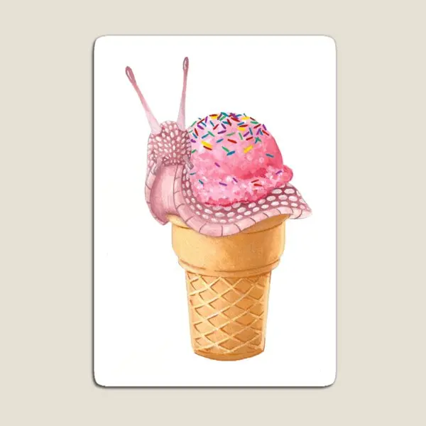 

Магнитные наклейки на холодильник We All Cry For Icecream, детский красочный держатель, домашний декор для детской магнитной игрушки