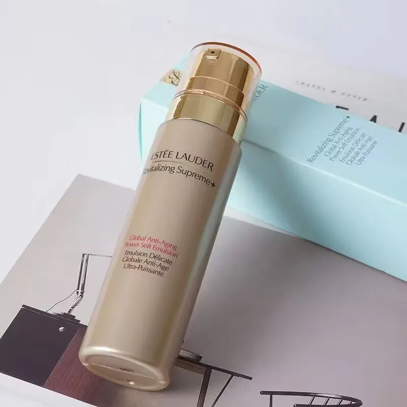 Фото Estee Lauder Высококачественная восстанавливающая мягкая эмульсия Supreme + GLOBAL против старения мощности ультра-мощная 100 мл Совершенно новая №2