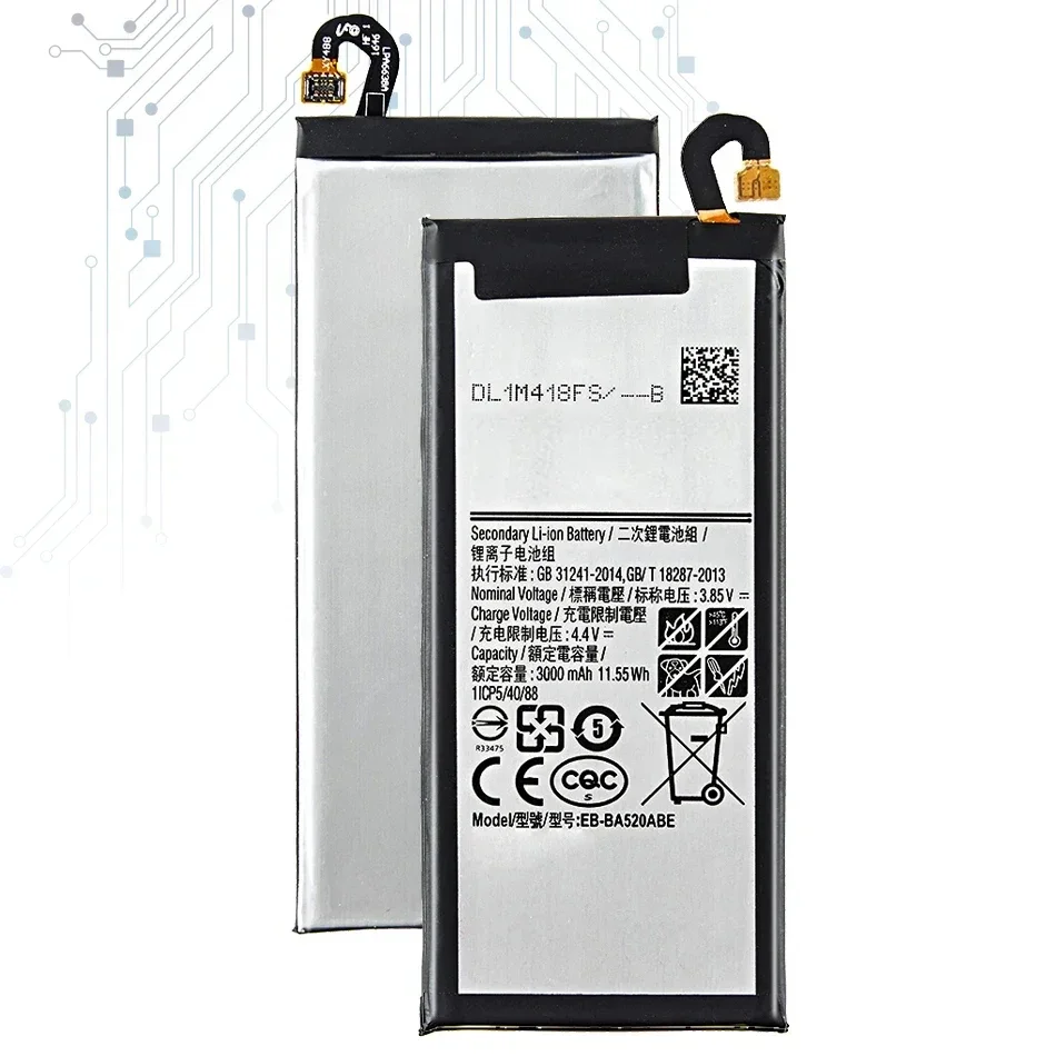 Аккумулятор EB-BA310ABE для Samsung Galaxy A3 A5 A6 A7 A8 A9 (2015 2016 2017 2018) SM A310 A500 A510 A520 A520F A310M A310Y SM-A310F