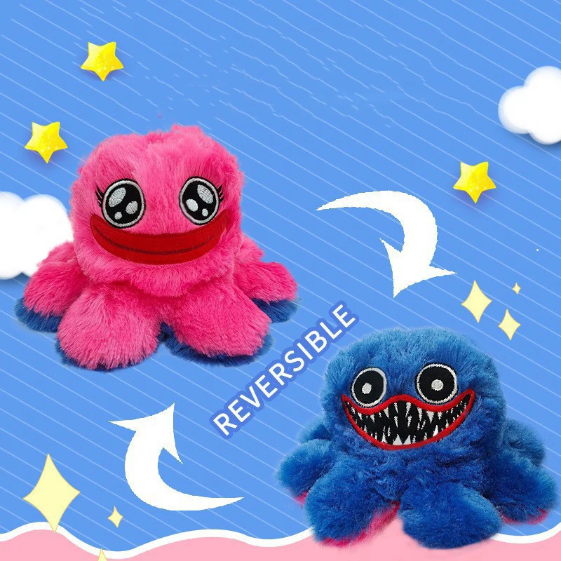 

Игрушка плюшевая Hugy Wuggy с Маком, забавная смешная меняющаяся Гаагская гавайка, плюшевая кукла для детей, подарок для взрослых