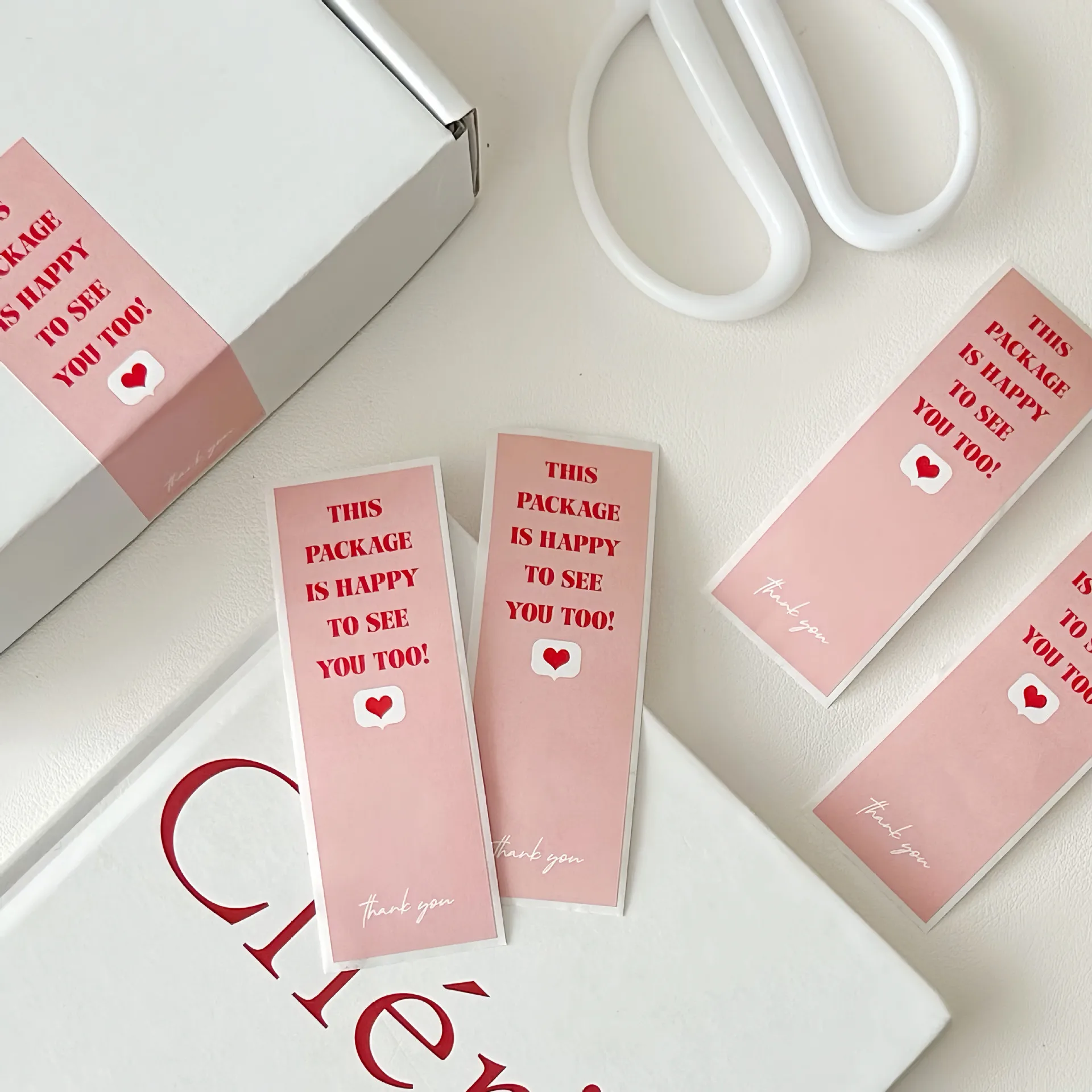 

Персонализированные наклейки "Спасибо за покупку", 100 шт.