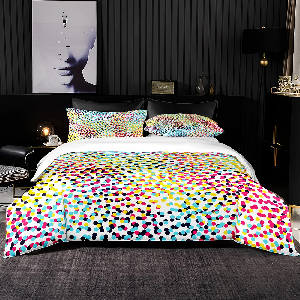 Комплект постельного белья в американском стиле пододеяльник покрытый