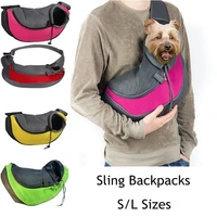 dog shoulder bag mesh oxford single comfort sling handbag tote pouch pet puppy carrier sl outdoor travel