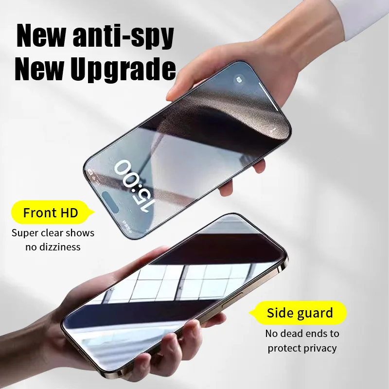 4/3/2/1 шт. Закаленное стекло пленка для iphone X XR XS Max 11 Pro конфиденциальное смартфона 12