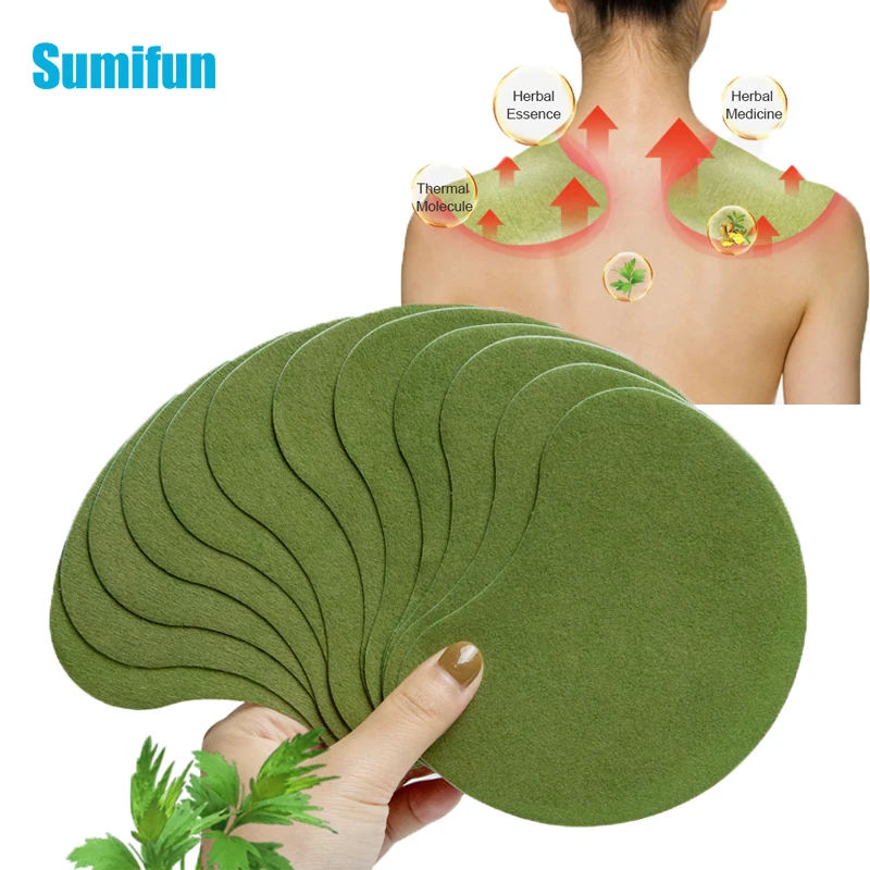 

12pcs Sumifun Wormwood Cervical Joint Medical Plaster Arthritis Rheumatism Neuralgia Joint Analgesic Sticker Shoulder Neck Patch