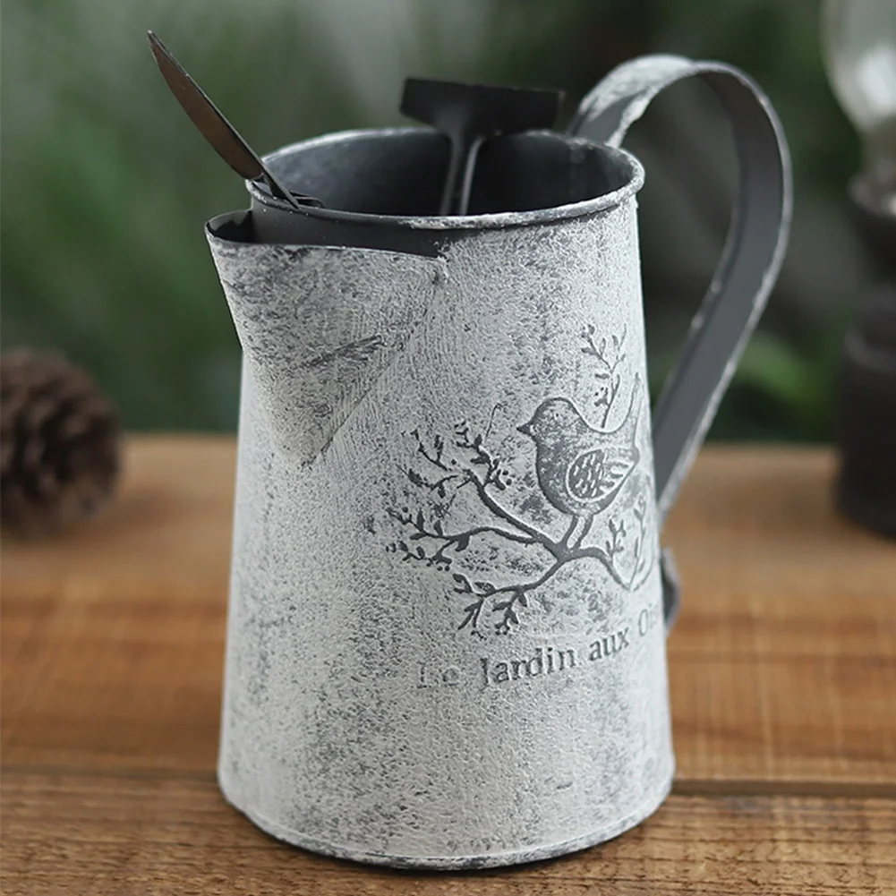 Экологичная легкая в хранении винтажная старинная ваза для цветов домашний