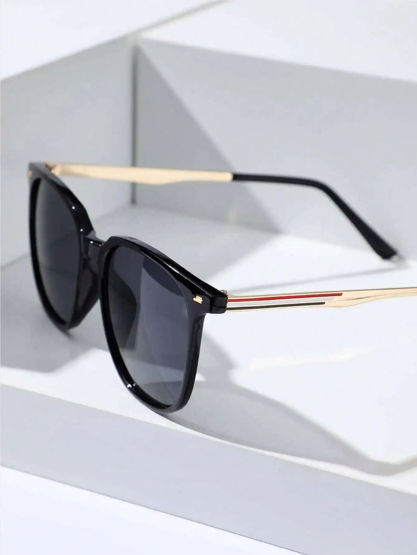 Квадратные Модные Солнцезащитные Очки Унисекс С Защитой UV400 Для Езды На