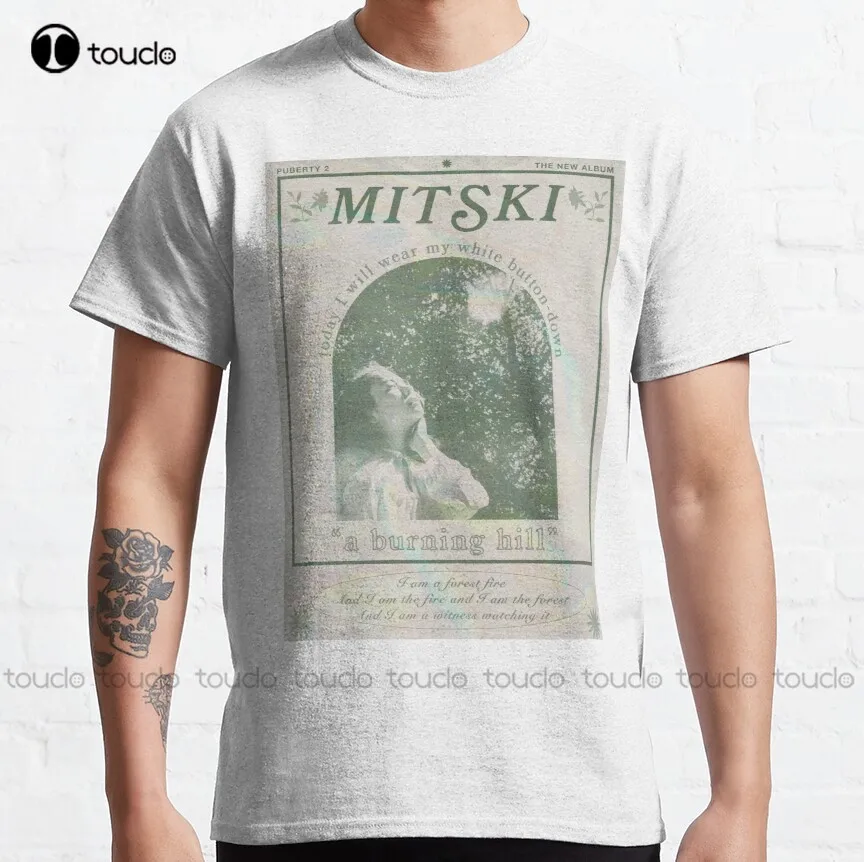 

Mitski A Burning Hill Puberty 2 Classic T-Shirt Shirt For Women Harajuku Streetwear Custom Aldult Teen Unisex Christmas Gift New