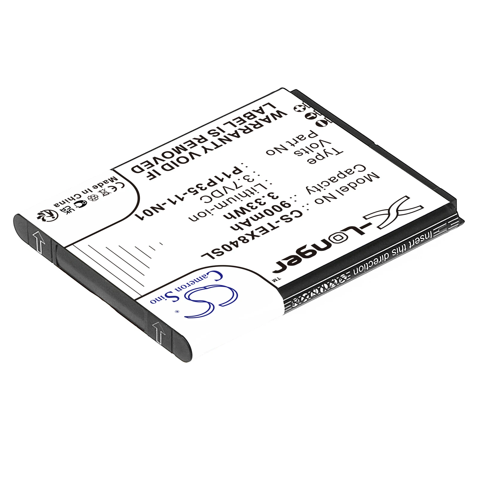 battery Cameron Sino Calculator 3.7V 900mAh for Texas Instruments TI-84 Plus CE SELECT TI-Nspire CX CAS