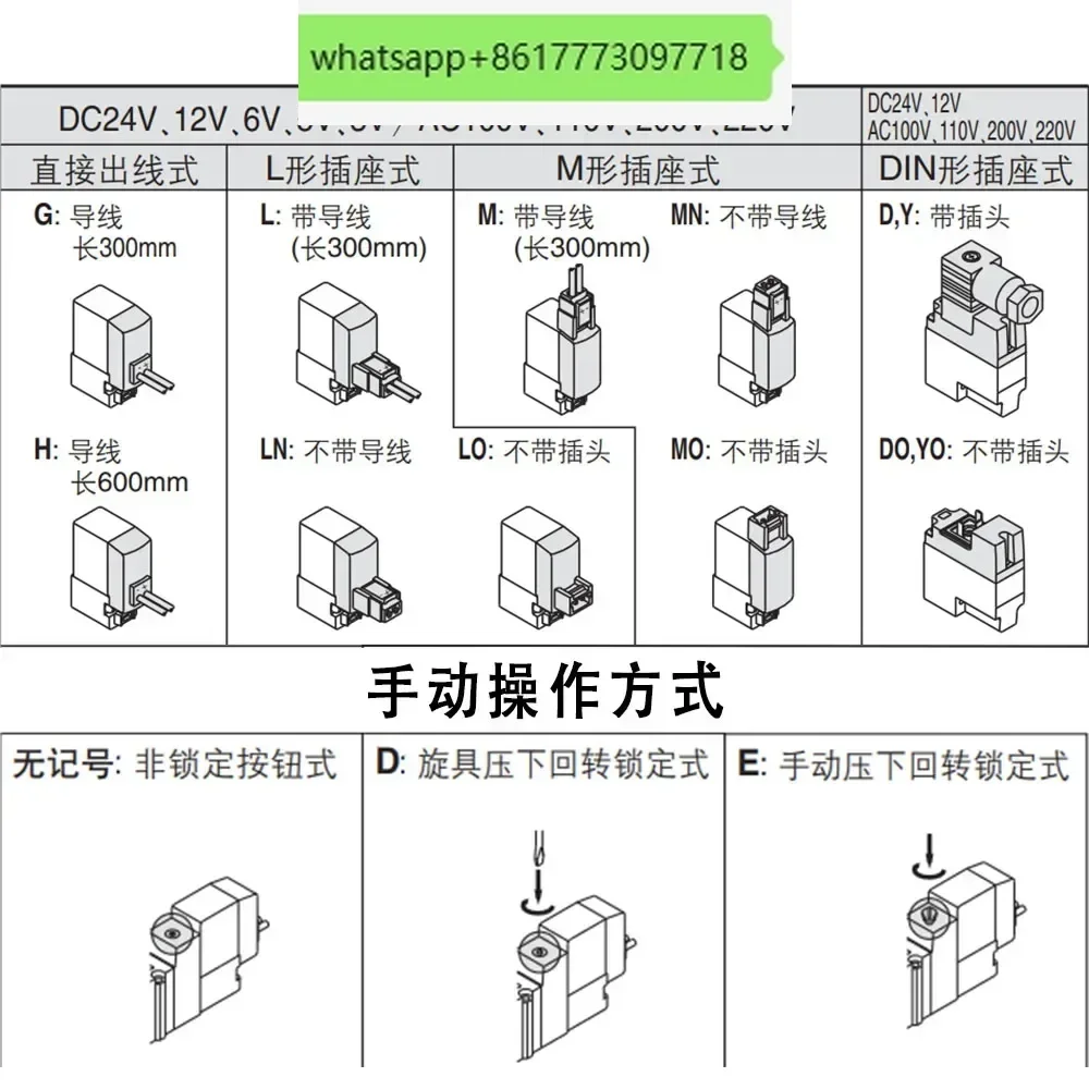 Электромагнитный клапан SMC SY7120 SY7220 SY7320-5LZD-5LOZ-5LZE-5MZD-02-C8-C10