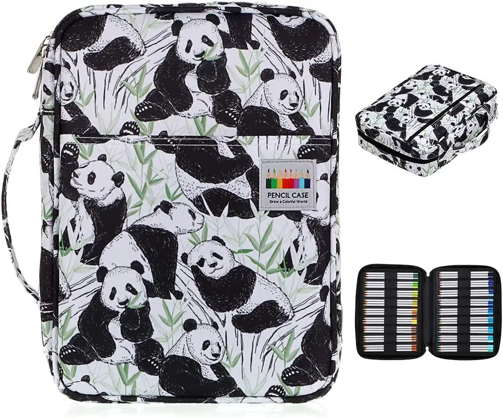 Case 166 Slots Pen Case Organizer, Multilayer Pencil Holder For Prismacolor Colored Pencils, Gel Pens