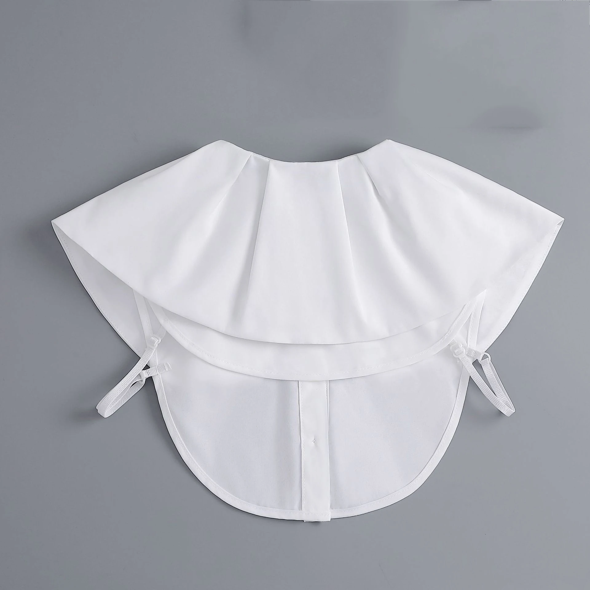 Korean Big Lapel Fake Collar For Womens False Collar Neckwear Decorative Female White Lapel Shirt Detachable Collar Accessories images - 6