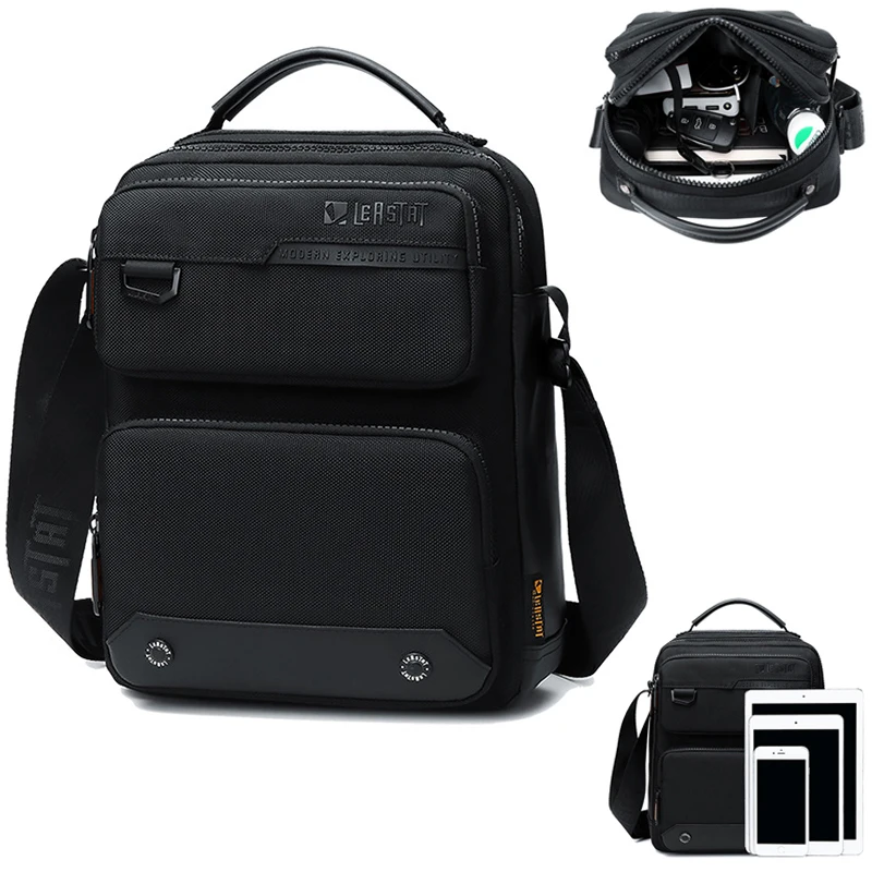 

Men Multifunctional Fashion Anti-theft Shoulder Bag Travel Waterproof Oxford Crossbody Sling Bag Casual Messenger Pack For Male