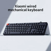 xiaomi mi portable mechanical keyboard wired 104 keys office keyboard for computer pc laptop game gaming keyboard