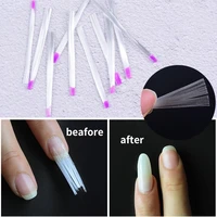 10pcs bag nail extension for uv gel building french manicure acrylic fiberglass nail forms salon nail art tools tips accessory