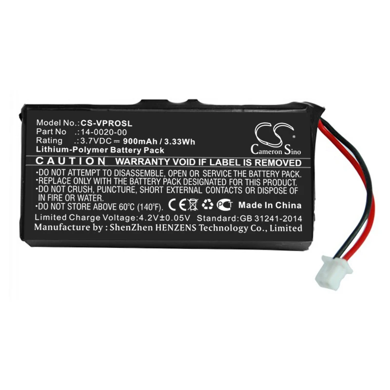 

CS 900mAh Battery For Palm 14-0020-00 Visor Pro