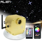 Пульт дистанционного управления для автомобиля, 16 Вт, светодиодный светильник, Bluetooth, приложение, музыка, звездная звезда, потолочный светильник