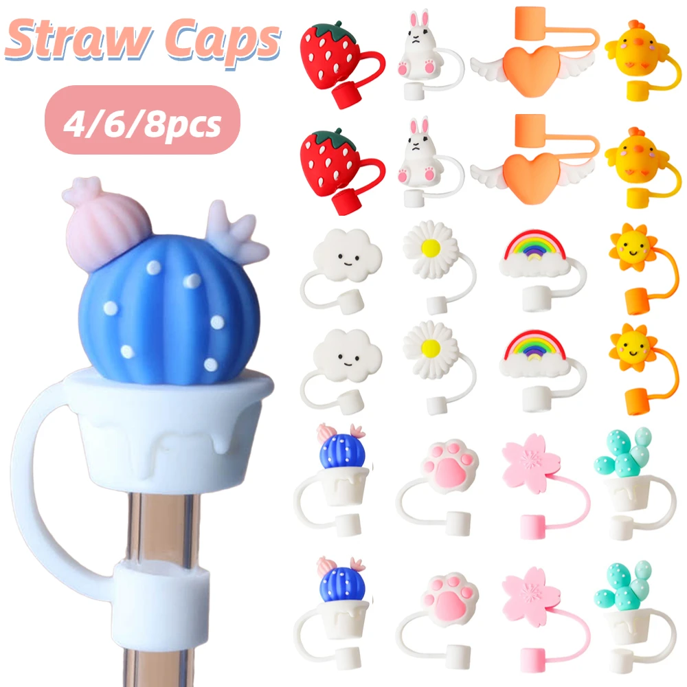 1pcs Fire straw topper charms pvc soft 6-8 mm mold silicone mold straw  toppers - AliExpress