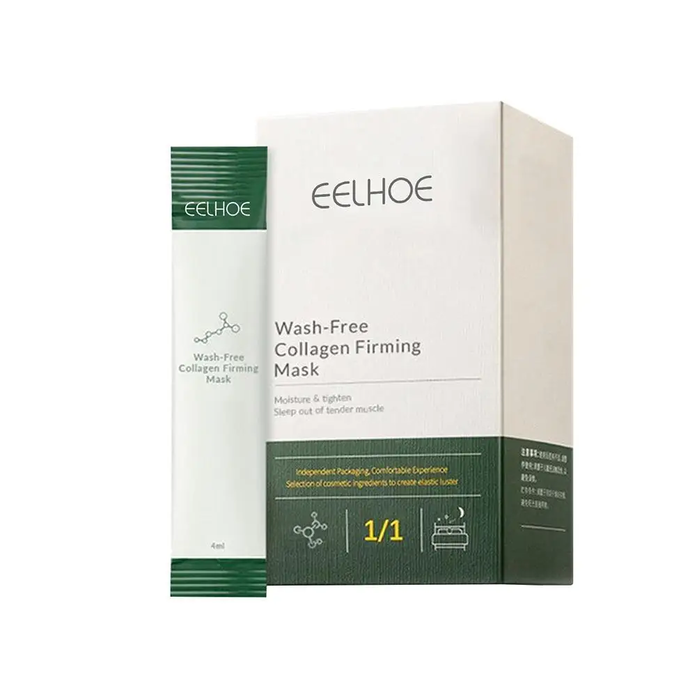

20Pcs Wash-free Collagen Firming Mask Good Night Froze Film Anti-Aging Moisturizing Sleeping Mask Depth Replenishment Skin Care