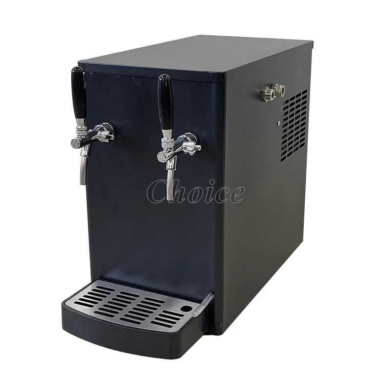 1 Tap 2 Tap Draft Beer Keg Cooler Dispenser Machine
