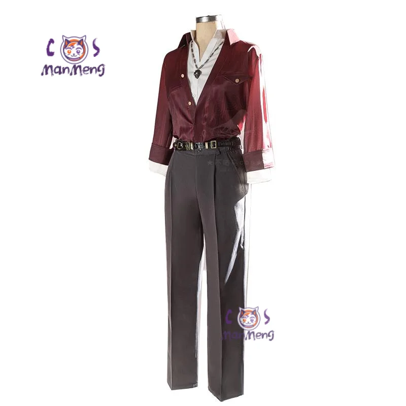 Игра Love and Deepspace Косплей Костюм Силуса Красивая рубашка куртка брюки аксессуары