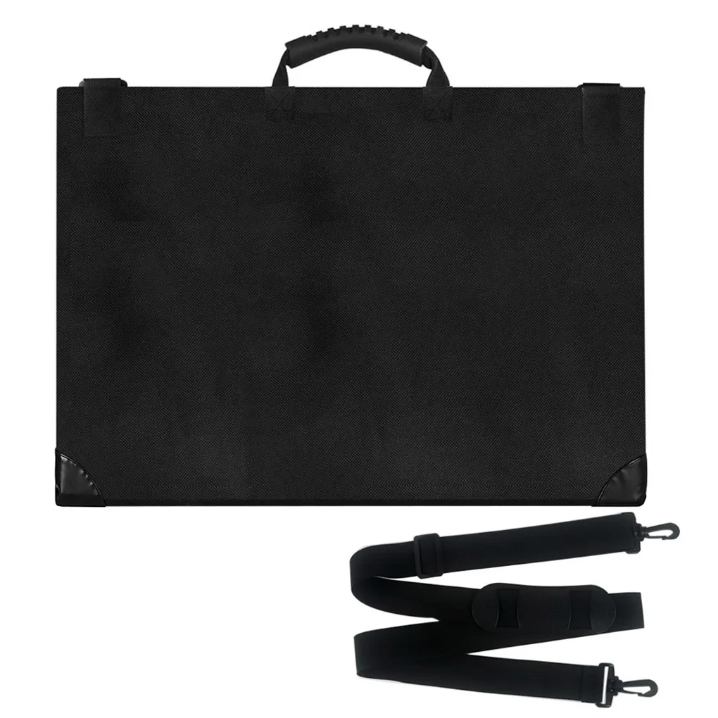 

Oxford Cloth Waterproof Artist Storage Bag Detachable Straps Large Capacity Art Pocket for Painting Board Crafts Books