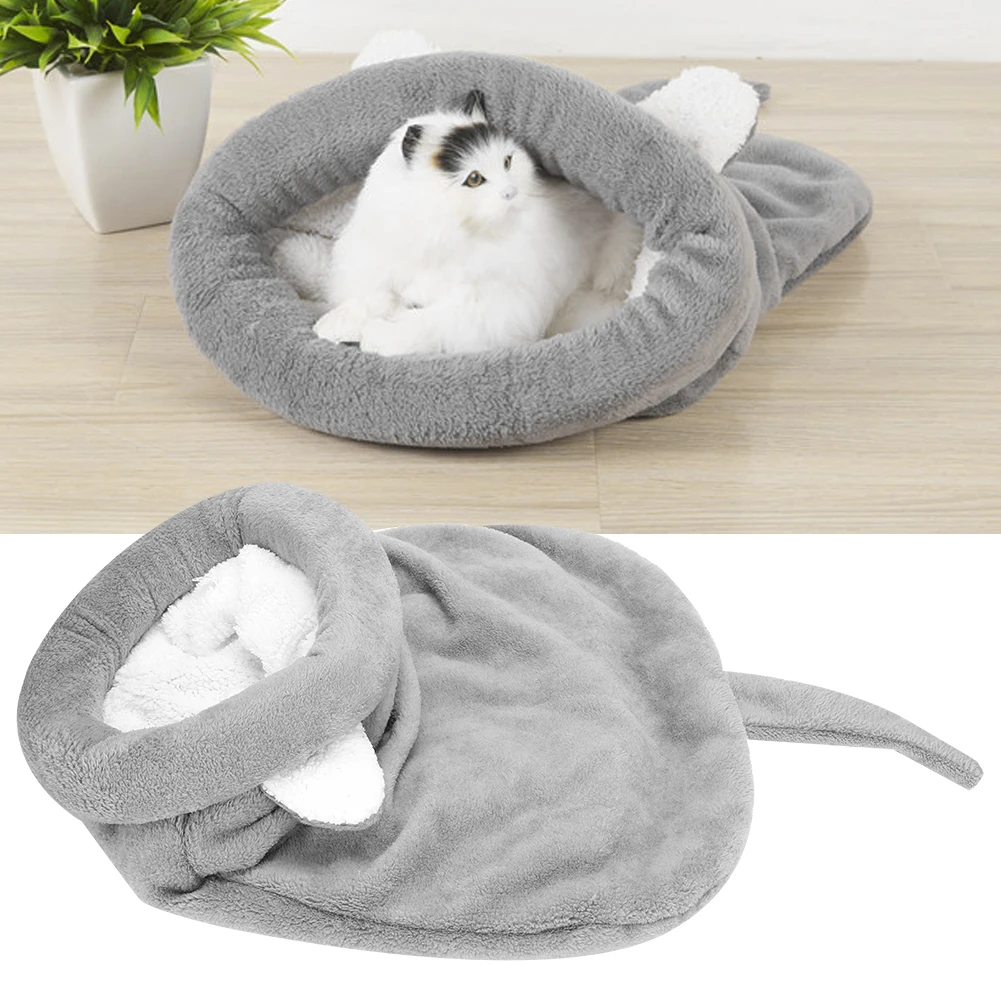 ZK40 Мягкая плюшевая кровать для домашних животных успокаивающий