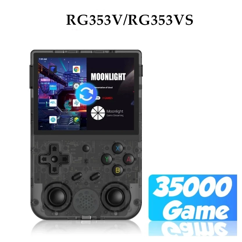 

ANBERNIC RG353V RG353VS Retro Handheld Games Console 3.5INCH 640*480 Video Game Console Linux Dual System Portable Game Console