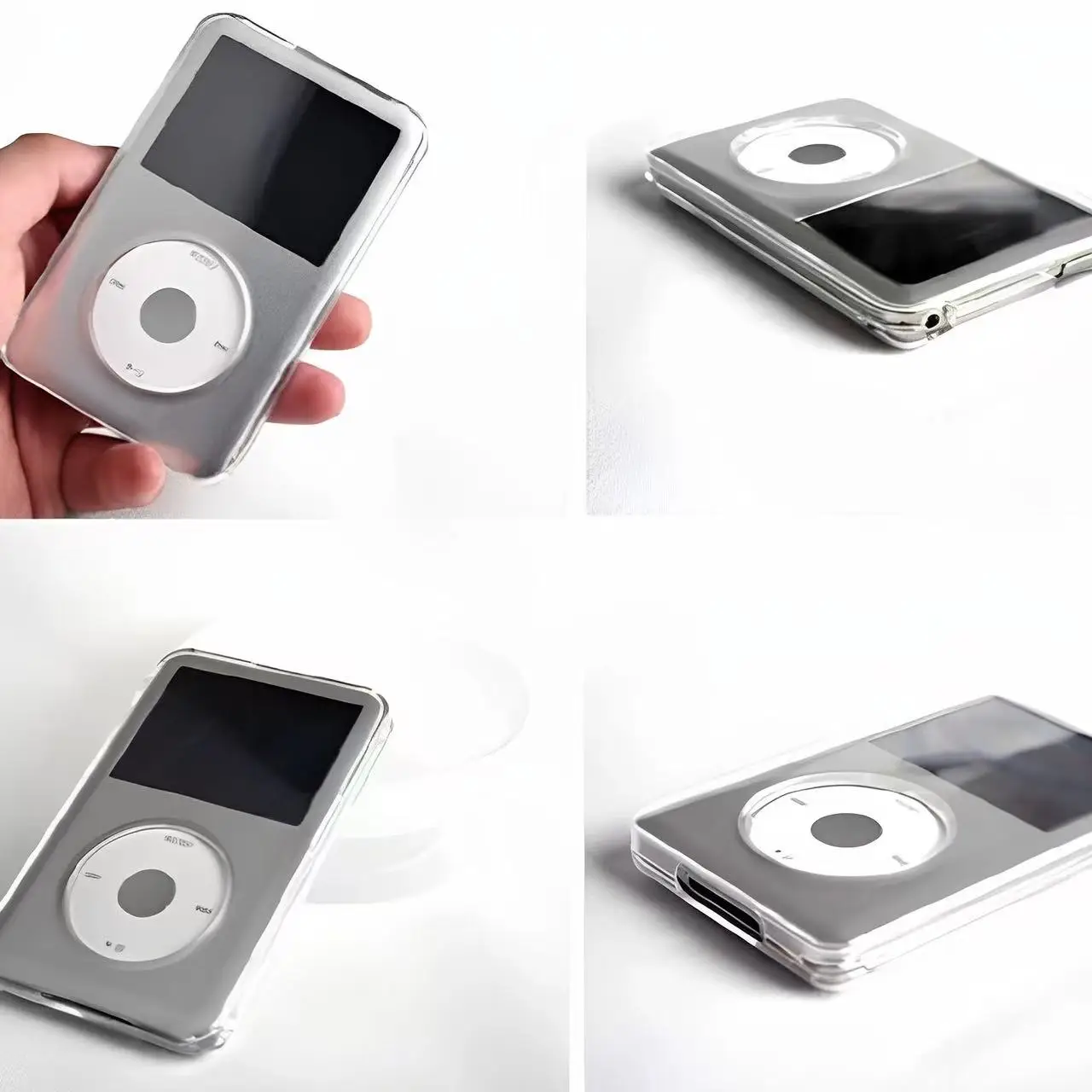 Фото Полностью защитный новый прозрачный жесткий чехол-накладка для iPod Classic 7-го поколения 120 ГБ, 160 ГБ, 6-го поколения 80 ГБ, 120 ГБ, Video 30 ГБ ﻿ №1