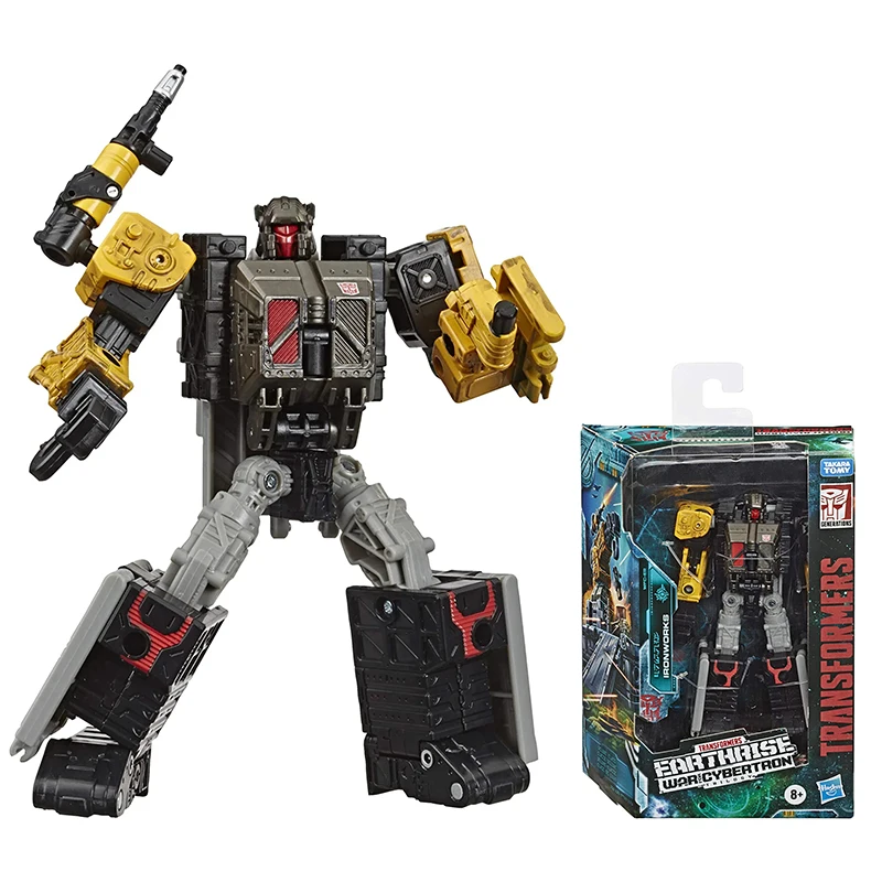 

Transformers Toys Generations War for Cybertron: Earthrise Deluxe WFC-E8 Ironworks Modulator Action Figure Collectible Toy Gift