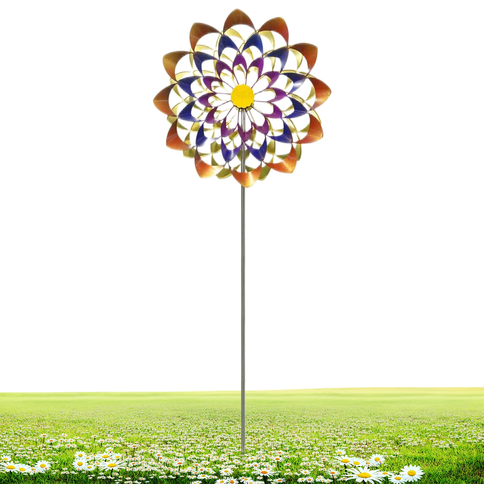 

Wind Spinners Decor Durable Garden Wind Spinner Decor For Balcony Patio Yard Wind Spinners Decor For Garden Lawn Patio Outdoor