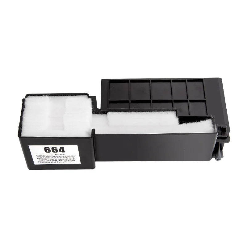 

Suitable for Epson waste ink tank T664 maintenance box L365 L385 L132 L362 L365 L366 L360 waste ink tank