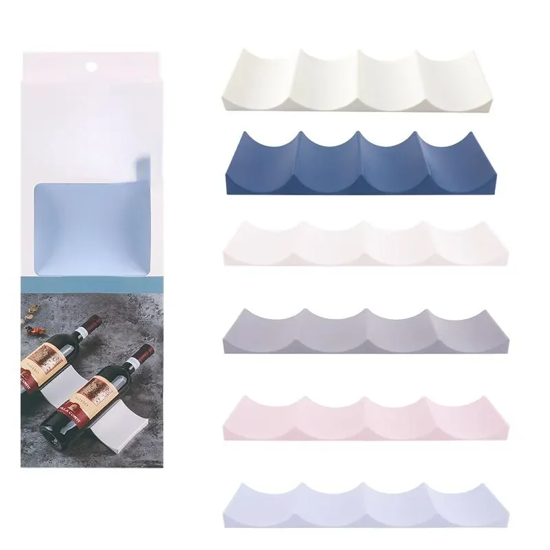 

ers Sturdy Stackable Countertop Wine Bottle Rack Organizer for Kitchen Pantry, Cabinet, Refrigerator - 90 Characters